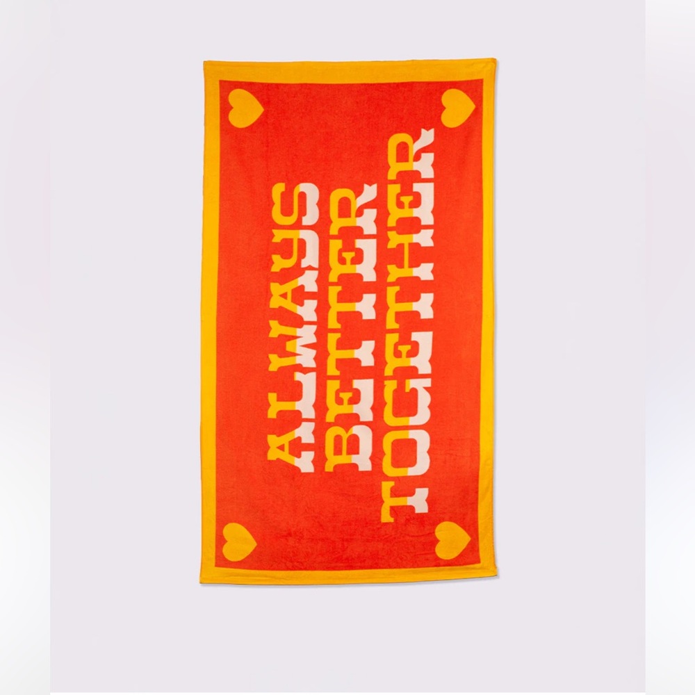 Ban.do Always Better Together Beach Towel